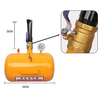 Pistolet de gonflage de pneus haute pression portable avec manomètre pour réparation de pneus de voiture et de camion