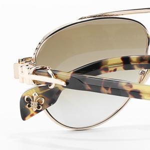 Gafas de Sol de Titanio y Acetato Vintage de Piloto, Divertidas, de Lujo, con Protección UV, Estilo Y2K, para Mujer, Fabricantes Chinos 2025, Cricket para Hombre - Product Image 6