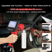 Mise à niveau 4.3 Pouces Écran 8.5Mm 2Mp Hd Image de Soutien De Nettoyage Automobile Vidéo Endoscope
