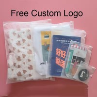 Sacs Ziplock Personnalisés Imprimés, Emballage Polyéthylène PE pour Vêtements, T-shirts, Sacs en Plastique Givré EVA avec Fermeture Éclair pour Fourrures