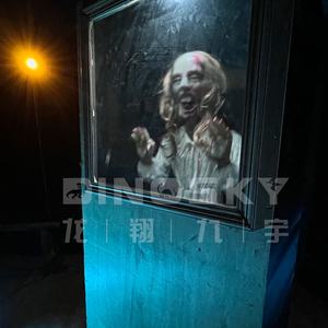 Produsen Perlengkapan Rumah Hantu DINOSKY, Topeng Zombie, Desain Atraksi Horor Imersif, Perlengkapan Animatronik Menyeramkan yang Dapat Dipesan Sesuai Kebutuhan - Product Image 5