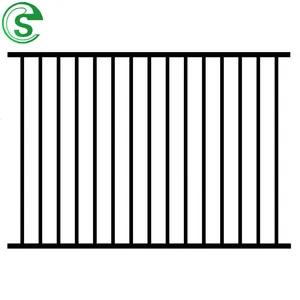 Fabrika üretim düşük fiyat 6ft * 8ft çelik çit 3D bükme tel örgü çit panel güvenlik çit