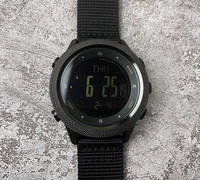 Montre Digitale Homme North Edge Apache-46 Étanche 50m avec Altimètre Baromètre Boussole Multi-fonctions pour Sports de Plein Air