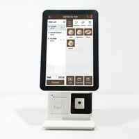 Terminal de point de vente tactile 15,6 pouces, caisse enregistreuse, système de paiement POS, machine en libre-service