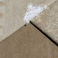 Tissu denim couleur kaki, jaune moutarde, ton terreux, sergé de coton bicolore, stock en gros, prix compétitif, OEM, faible MOQ, pour jeans et manteaux