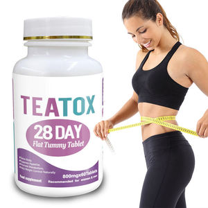 Teatox de 28 jours <span class=keywords><strong>pour</strong></span> un <span class=keywords><strong>ventre</strong></span> <span class=keywords><strong>plat</strong></span> - Complément alimentaire à base de thé détoxifiant <span class=keywords><strong>pour</strong></span> la perte de poids et le soulagement des ballonnements - Programme de nettoyage de 28 jours - Product Image 2