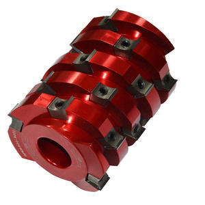 Cutterhead Spindle Moulder <b>Router</b> Slot Craftsman Blade Replacement Helical Planer 15 Inch Jet Spiral Cutter Head Jointer - Product Image 2