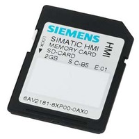 Allemagne Siemens Original SIMATIC Carte mémoire SD 6AV2181-8XP00-0AX0 2GB Carte numérique sécurisée pour appareils Carte mémoire HMI Siemens