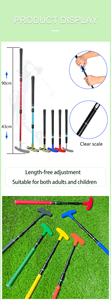 <span class=keywords><strong>Putter</strong></span> de golf télescopique |   <span class=keywords><strong>Putter</strong></span> de golf miniature réglable à double sens pour enfants et adultes |   Putes de golf portables à <span class=keywords><strong>vendre</strong></span> - Product Image 6