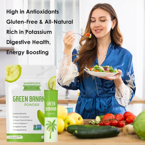 קמח בננה ירוקה טרנדית, עמידה, 100% טהורה, באיכות מזון, בסיטונאות מבית Aeglewell - Product Image 6