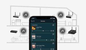 A30+ Wifi <span class=keywords><strong>Bluetooth</strong></span> Airplay Bộ khuếch đại Analog/Digital Streaming 4STREAM Rạp hát tại nhà đa phòng - Product Image 6
