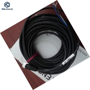 Cable Conector Recto OP-73865 M8 para Sensor Láser CMOS Serie LR-Z - Product Image 1