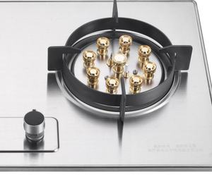 เตาแก๊สตั้งโต๊ะ2หัวแบบฝังบนโต๊ะสำหรับห้องครัวในครัวเรือน - Product Image 4