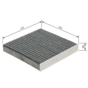 Filtro Aria Abitacolo 71775823 77367832 52126547 51854923 LAK922 CUK20006 per ABARTH FIAT 500 Panda CHRYSLER LANCIA <span class=keywords><strong>Ypsilon</strong></span> - Product Image 2