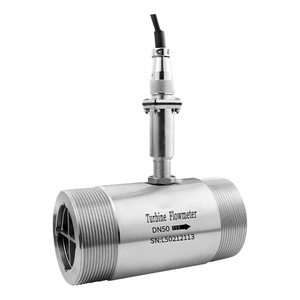 Giá rẻ giá 2 inch 2 ''dầu DIESEL nhiên liệu tuabin lưu lượng kế 4-20mA DN50 lỏng dòng Turbine mét nước dòng chảy tuabin mét - Product Image 1