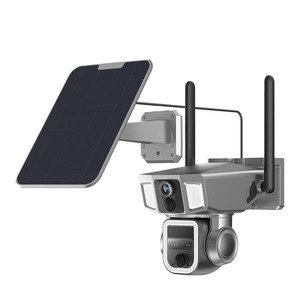 VISION - Sistema de Cámara de Seguridad WIFI y 4G para Exteriores de 4MP, Cámara Solar de Doble Lente, Cámara de Red CCTV con LS-MS3A 4K 10X O - Product Image 2