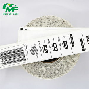 Étiquette de bagage aérien, étiquette de bagage en papier pour compagnies aériennes, étiquettes de bagage thermiques pour compagnies aériennes, impression en rouleau - Product Image 5