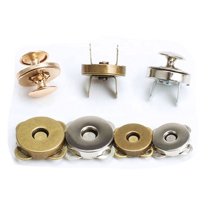 Nhà Máy Bán Buôn Ví Phần Cứng Nút Từ Snap Túi Xách Nút Túi Magnet14mm 18Mm Nam Châm Snaps Từ Khóa Nút - Product Image 4