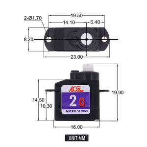 Servos Digitales Sub-Micro Nano de Bajo Voltaje C02CLS 2.2g Originales, 0.11kg / 0.06seg, para Accesorios FPV - Product Image 5