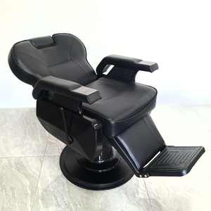 Silla de Barbero Hidráulica Antigua de Alta Resistencia al por Mayor, Muebles de Salón Contemporáneos de Cuero PU, Juego de Muebles de Salón de Lujo 70 - Product Image 2