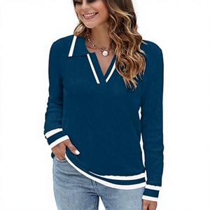 <b>Women</b> <b>Cable</b> <b>Knit</b> Turtleneck <b>Sweater</b> Ribbed High Neck Long Sleeve Pullover Knitwear Casual Winter Jumper Wholesale - Product Image 1