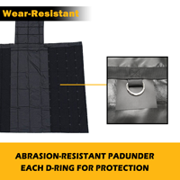 Bâche industrielle en PVC ripstop, polyester, imperméable, protégée contre les UV, résistante, pour remorque utilitaire, bâche de chargement