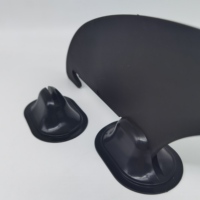 Aileron latéral de SUP de 4 pouces à profil bas pour planche à pagaie gonflable, aileron de remplacement pour eau peu profonde, accessoires de planche de surf en PVC, modèle