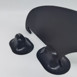 Aileron latéral de SUP à profil bas de 4 pouces pour planche à pagaie <span class=keywords><strong>gonflable</strong></span>, aileron de remplacement pour eaux peu profondes, accessoires de skeg en nylon pour planche de surf - Product Image 4