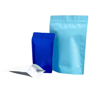 Bolsas de Embalaje de Papel de Aluminio Multicolor con Cierre Superior, Autoportantes, Reciclables, Impresas con Serigrafía, para Alimentos para Mascotas, Granos de Café, en Pequeños Lotes - Product Image 3