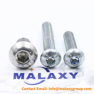 สกรูหัวกลมแบบฟิลลิปส์ ยี่ห้อ MALAXY ทำจากสแตนเลส ขนาด 2 นิ้ว แบบ UNF # 4 # 5 # 6 #   2-56 4-40 6-32 8-32 10-24 10-32 1/8-40 - Product Image 5