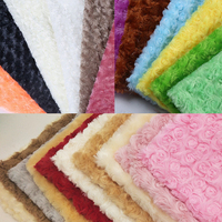 Couverture pour bébé en polyester 100% couleur unie personnalisée Sherpa rose motifs floraux Pv peluche polaire super douce pour dormir