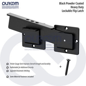 כבד נירוסטה להעיף <span class=keywords><strong>latch</strong></span> עבור pvc ויניל גדר עץ גדר דלתות עיצוב מודרני חומרה חיצונית עמיד לנעילה - Product Image 2