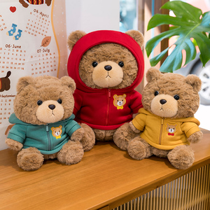 Customize Manufacturer Cute Brown Valentines <strong>Bear</strong> Sweater <strong>Plush</strong> Stuffed Toy High Quality Cute Bow Teddy <strong>Bear</strong> <strong>Plush</strong> Toy - Product Image 3