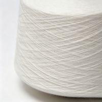21S High-Tenacity Bright-White 100% Ring-Spun Polyester Knitting Weaving & Sewing Raw Yarn