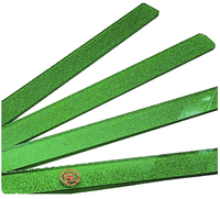 Poussoir de Mahjong en Acrylique Doré Scintillant pour Accessoires de Jeu de Mahjong Américain, Poussoirs de Tuiles de Mahjong Transparent de Luxe pour Clubs