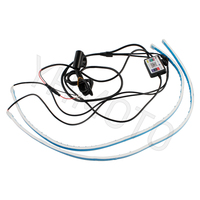 Tira de Luz LED RGBW para Asiento de Motocicleta, Iluminación Decorativa, Control por Aplicación, Tira de Luz para Asiento