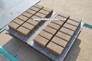 QT4-15 otomatis pembuat uang Interlock mesin Paving Fly Ash <span class=keywords><strong>Block</strong></span> garis produksi mesin blok beton konstruksi - Product Image 6
