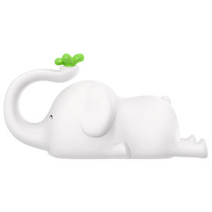 Lampada Creativa <span class=keywords><strong>a</strong></span> Forma di Elefantino, Luce Notturna Calda Gialla con Controllo <span class=keywords><strong>a</strong></span> Pulsante per Camera da Letto e Bambini, Compagno di Sonno - Product Image 1