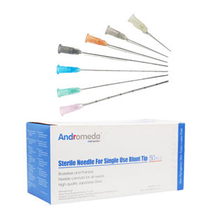 Unimaster jarum kanula kustom 18g 21g 23g 25g 27g kanula ujung tumpul mikro - Product Image 1