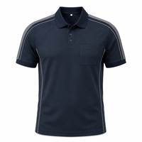 Polo de sécurité haute visibilité réfléchissant à manches courtes en maille respirante Birdseye, vêtements de travail, tailles S-3XL, logo personnalisé OEM
