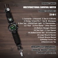 Jam Tangan Olahraga Survival Outdoor Pria Grosir Layar Ganda Analog Digital Multifungsi Taktis Laris Manis