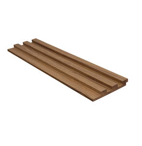 Panneaux muraux cannelés en MDF 18 mm, design à lattes en bois décoratif, revêtement mural intérieur, décoration moderne pour la maison et le bureau - Product Image 4