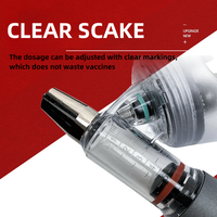 Seringue Vétérinaire Automatique 5ml pour Bétail, Porcs et Ovins, Pistolet d'Injection en Continu pour Vaccins