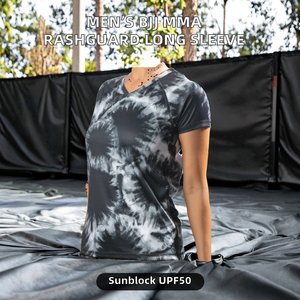 Rashguard de BJJ MMA para Niñas, Manga Corta, Compresión UPF50+, Impermeable, Spandex, Anti-Rotura, Anti-UV para Grappling y Sparring Sin Gi - Product Image 2