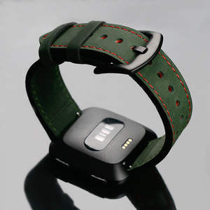 Bracelets de montre en <span class=keywords><strong>cuir</strong></span> véritable pour <span class=keywords><strong>Fitbit</strong></span> <span class=keywords><strong>Versa</strong></span> <span class=keywords><strong>2</strong></span>/<span class=keywords><strong>Versa</strong></span>/<span class=keywords><strong>Versa</strong></span> Lite <span class=keywords><strong>Bracelet</strong></span> de montre Smart WristbandsWrist Band - Product Image 4