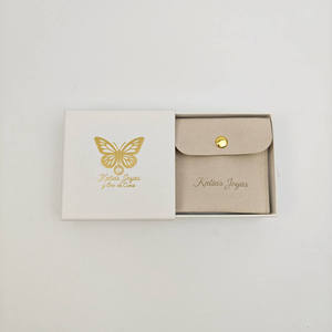 Custom High-end OEM Rigid Cardboard Drawer Sliding Jewelry <b>Box</b> Embossing UV Coating Customized Color Premium Wholesale Gift - Product Image 1