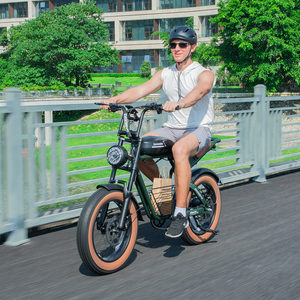 OEM 16Ah Battery Long Range fat tire <b>Ebike</b> SAMEBIKE 20" Aluminum Alloy all terrain electric mountain bike - Product Image 6