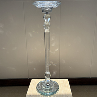 97cm Hauteur Cristal Fleur Stand Lustre De Table De Mariage Centre De Table MH-Z0482