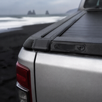 Couverture de benne rétractable en aluminium robuste avec volet roulant anti-pincement et verrouillage électrique pour Toyota Tundra OEM ODM