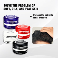 Cera Gel Organica Professionale per Capelli da Uomo con Logo Personalizzato, Tenuta Forte e Controllo dei Bordi